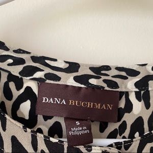 Small leopard print button up